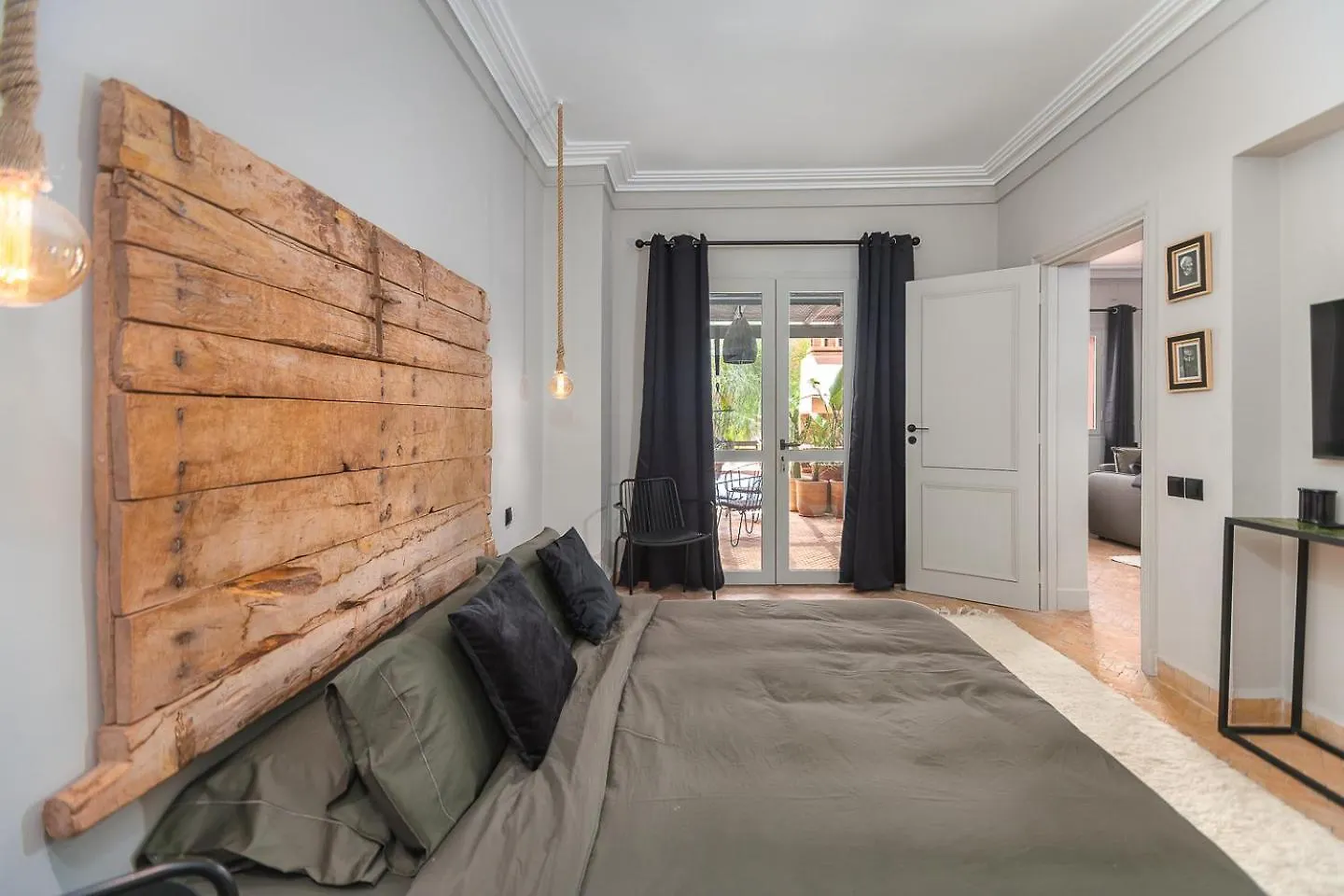 Appartement Avec Piscine Dans Une Belle Residence Privee マラケシュ
